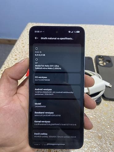 iphone 16 satış: Salam şəkildə gördüyünüz hər bir sey verilir 2 kablo 20 manata alnıb — 7