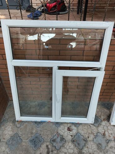 Darvazalar və aksesuarlar: PVC pəncərə bloku keyfiyyətli PVC marka TAURUS - Material: ağ PVC — 2