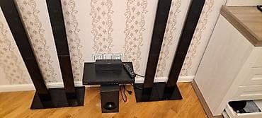 Maqnitofonlar: Samsung ev kino sistemi – 5.1 kanal Komplekt: - 4 ədəd hündür — 2