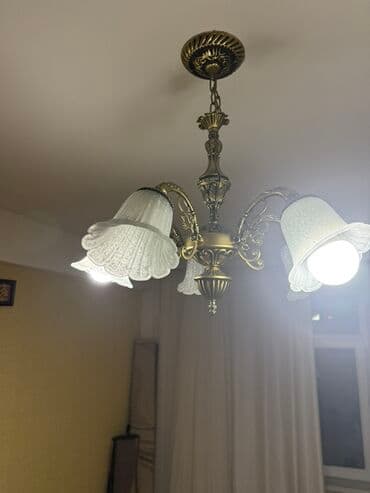 cıraq: Çılçıraq, 5 lampa, Metal — 2