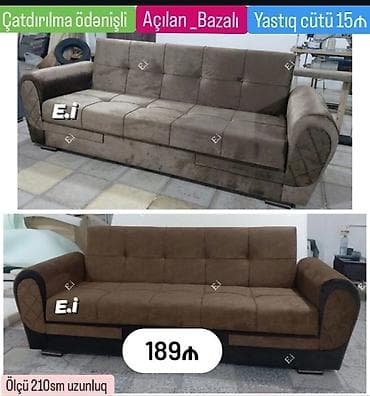 di̇van: Di̇van-kravat, Yeni, Açılan, Bazalı, Parça, Ödənişli çatdırılma — 2