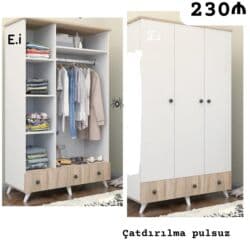 plastmas dolab: Yeni, Düz dolab, Qarderob, paltar dolabı — 1