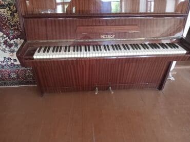 pianino kurslari: Piano, Petrof, Akustik, Yeni, Ünvandan götürmə — 1