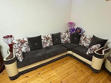 Künc divan, Açılmayan, Parça, Çatdırılma yoxdur