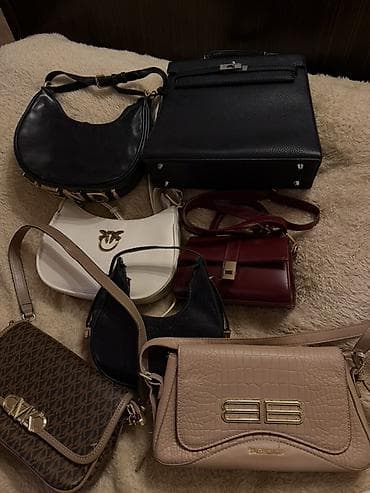 Hamisi birlikde 7 eded 140 azn Brendlərdən qadın çanta kolleksiyası - — 1