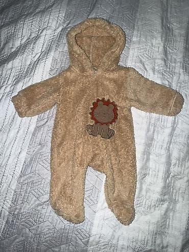 Uşaq geyimi və ayaqqabıları: Uşaq üçün qış geyim dəsti – 3 ədəd kombinezon 1) Qəhvəyi-bej rəngdə — 2