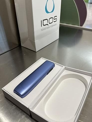 IQOS elektron tütün qızdırma cihazı – mavi rəng 76 azn alinib istifade — 5