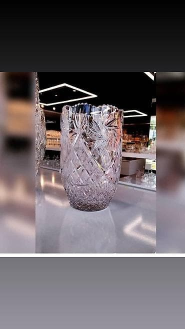 lustur ucuz: Bir vaza, Xrustal — 4