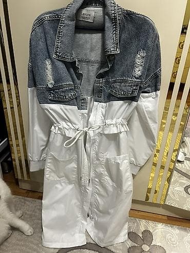 cins tulum: Qadın üst geyimləri dəsti – 4 model 1) İki materiallı tunik/jaket – — 8