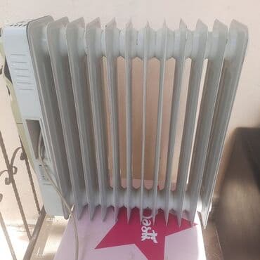 Yağ radiatoru (elektrik) - Şaquli lamelli, 9 seksiyalı korpus -