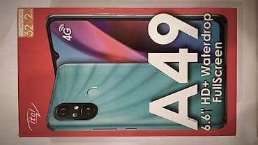Qiymət 45 azn, endirim olunacaq. Itel A49 4G smartfon - Ekran: 6.6"