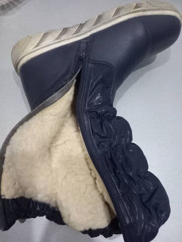 qadin botlari: Ölçü: 38, rəng - Göy, İşlənmiş — 4