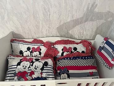 islenmis matras: Oğlan və qız üçün, İşlənmiş, Çarpayı, Matras ilə — 5