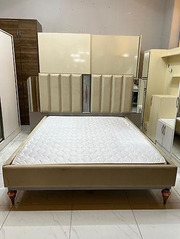 ikinci el carpayi: İkinəfərlik çarpayı, Bazasız, Matras ilə, Siyirməsiz — 1