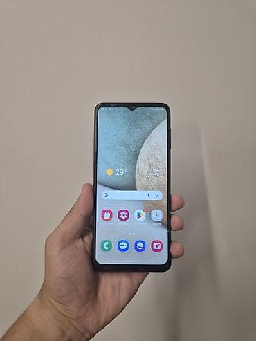 Elektronika: Samsung Galaxy A12, 128 GB, rəng - Qara, Barmaq izi — 1