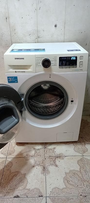 elektirik matorlar: Paltaryuyan maşın Samsung, 8 kq, İşlənmiş, Avtomat, Qurutma var, Ödənişli çatdırılma — 2