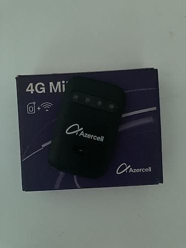 Azercell 4G MiFi portativ Wi‑Fi modem - Operator: Azercell brendli -