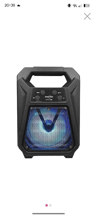 kalonklar: Kolonka, Növ - Portativ, rəng - Qara — 1