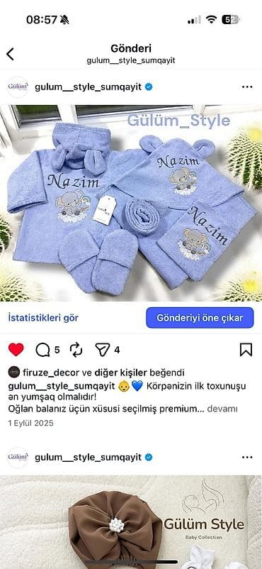 vilur bodilər: Uşaq dəsti, Uniseks, 0 - 3 ay — 3