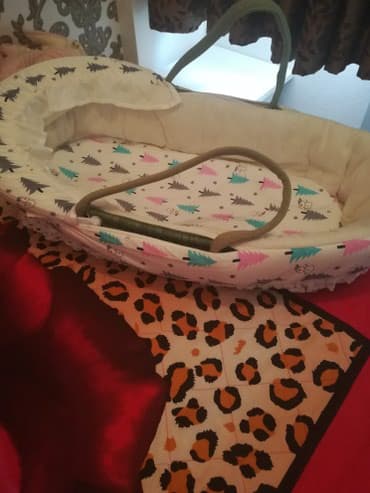 usaq ucun evcikler: Uşaq səbəti. yeni doğulmuş və 1 yaşa kimi istifadə etmək olur — 1