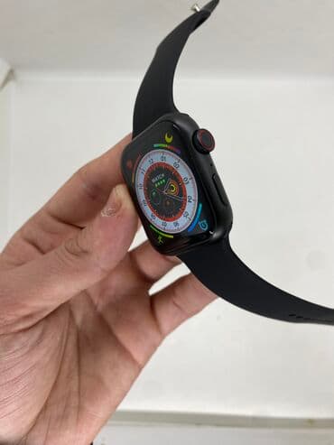ct8 max smart watch: Yeni, Smart saat, rəng - Qara — 6
