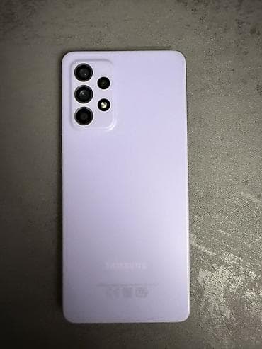 irşad samsung a52: Samsung Galaxy A52, 128 GB, rəng - Bənövşəyi, Barmaq izi — 1