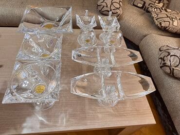 bereket gülü: Vaza dəsti, Xrustal — 1