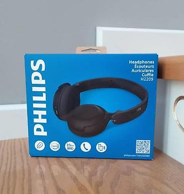 Yeni Simsiz (Bluetooth) Qulaqcıqlar, Philips, rəng - Qara