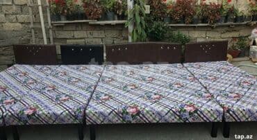 Çarpayı Taza hazırı var Çatdırılma var 1 nafarlik çarpayı 50 manat 2 — 4