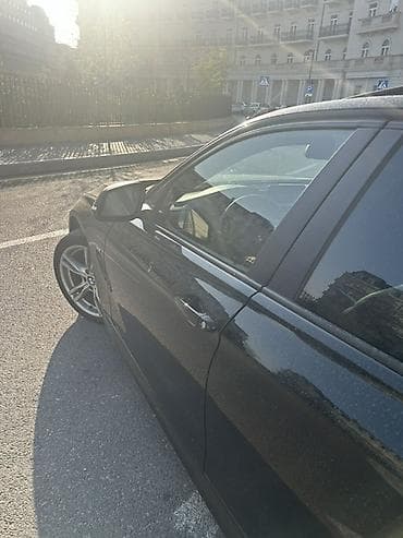 Avtomobil satışı: BMW 328d, sedan, qara rəng. - Dizel mühərrik (328d) – güclü və — 4