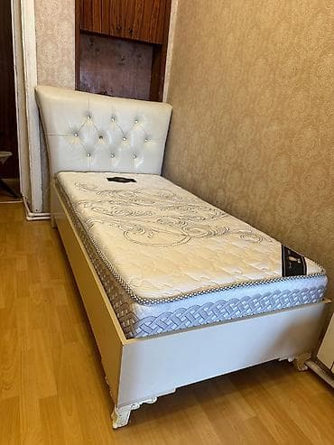 ortopedik matraslar: İşlənmiş, Təknəfərlik çarpayı, Matras ilə — 1