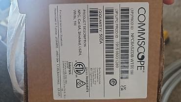 komputer cantasi: CommScope NETCONNECT NPC Cat 6A Patch Cord – 1M, Shielded, LSZH, Ağ — 2