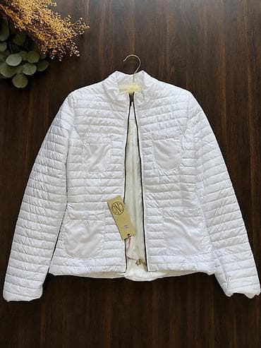 YENİDİR!!! 38 razmer qalıb Qadınlar üçün ağ, yüngül quilted qısa lalafo.az -da YENİDİR!!! 38 razmer qalıb Qadınlar üçün ağ, yüngül quilted qısa