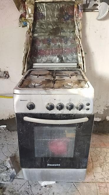 Qarışıq sobası Ayrıca dayanan, 4 gözlü