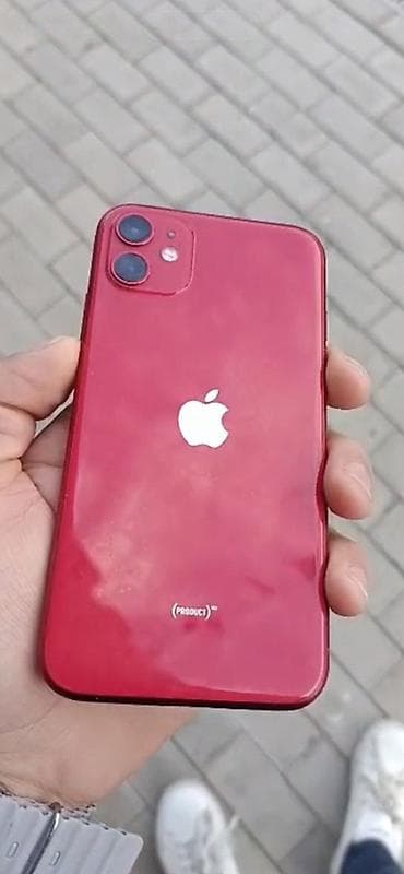 IPhone 11, 128 GB, Qırmızı, Face ID, Simsiz şarj — 6