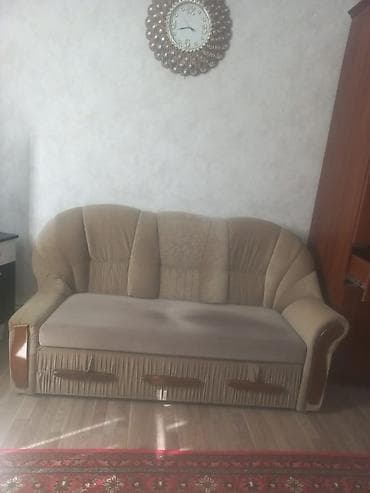 dəri divan: Divan, İşlənmiş, Açılan, Bazalı, Vеlur parça, Çatdırılma yoxdur — 2