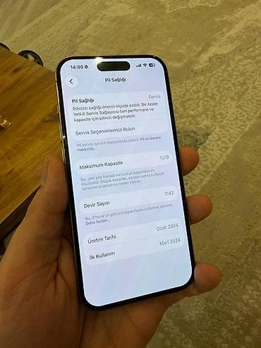 poko 3 pro: IPhone 15 Pro, 128 GB, Desert Titanium, Face ID — 6