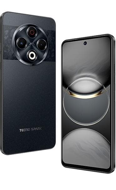 shivaki 109 ekran smart android 9: Tecno Spark 30, 256 GB, rəng - Qara — 1