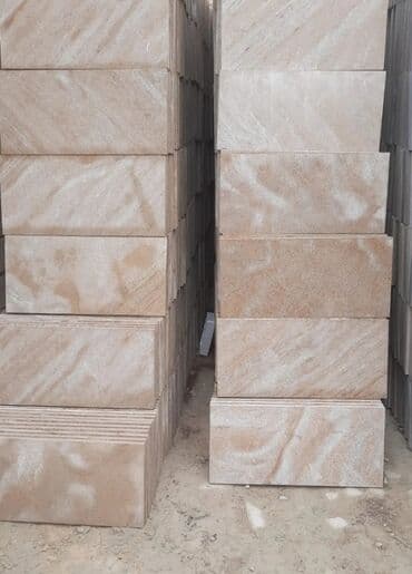 mermer pilleken: Qumdaşı fasad plitələri - Material: təbii qumdaşı - İstifadə — 23