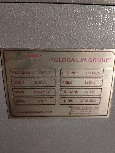 dosəmə: ENERGY TESLA – AC gərginlik tənzimləyicisi (servo control) Texniki — 1