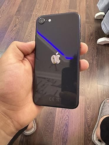 se pro: IPhone SE 2020, 64 GB, Qara, Barmaq izi — 1