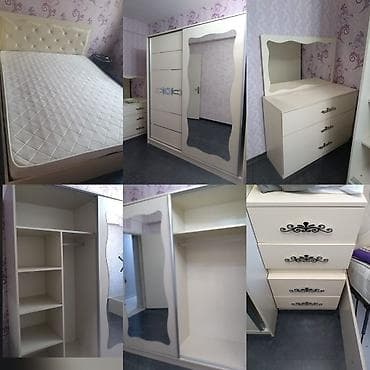 İkinəfərlik çarpayı, Dolab, Termo, 2 tumba, İşlənmiş