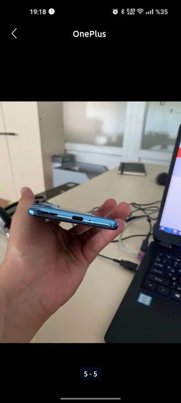 Бусы: OnePlus 9, 128 ГБ, цвет - Синий, Сенсорный, Отпечаток пальца, Беспроводная зарядка — 3