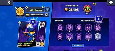 Brawl Stars hesabı – geniş skin və irəliləyiş kolleksiyası Hesab — 3