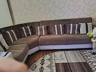 yataxt dəsdi: Qonaq otağı üçün mebel dəsti - Rəng: krem/ivori tonlarında Heç bir — 6