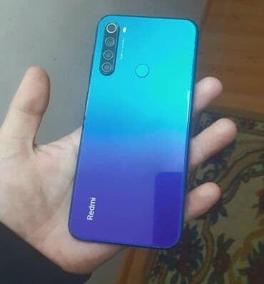 Redmi Note 8, 64 GB, rəng - Mavi, Barmaq izi