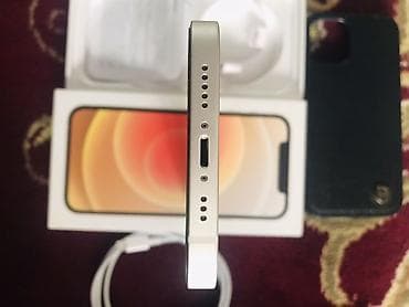 12 volt: IPhone 12, 64 GB, White Titanium — 6