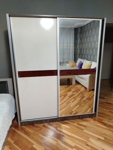 velioglu mebel: Kupe, 2 qapılı Düz dolab, Qarderob, paltar dolabı — 1