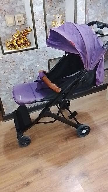 Gəzinti arabaları: Babystone uşaq arabası – bənövşəyi rəng Xüsusiyyətlər: - Yüngül və — 1