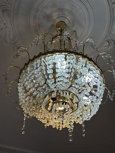 Çilçıraqlar: Çılçıraq, 10 və daha çox lampa, Metal — 1